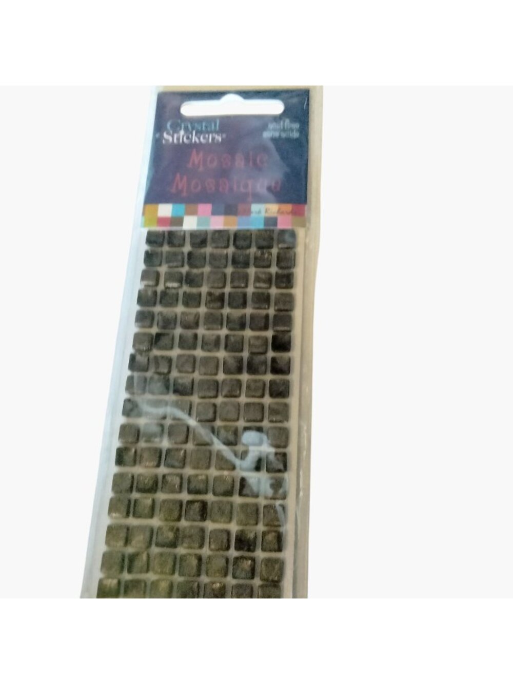 Crystal Stickers Mosaic Tiles Mark Richards 5mm Brown Square Style 5531 Craft